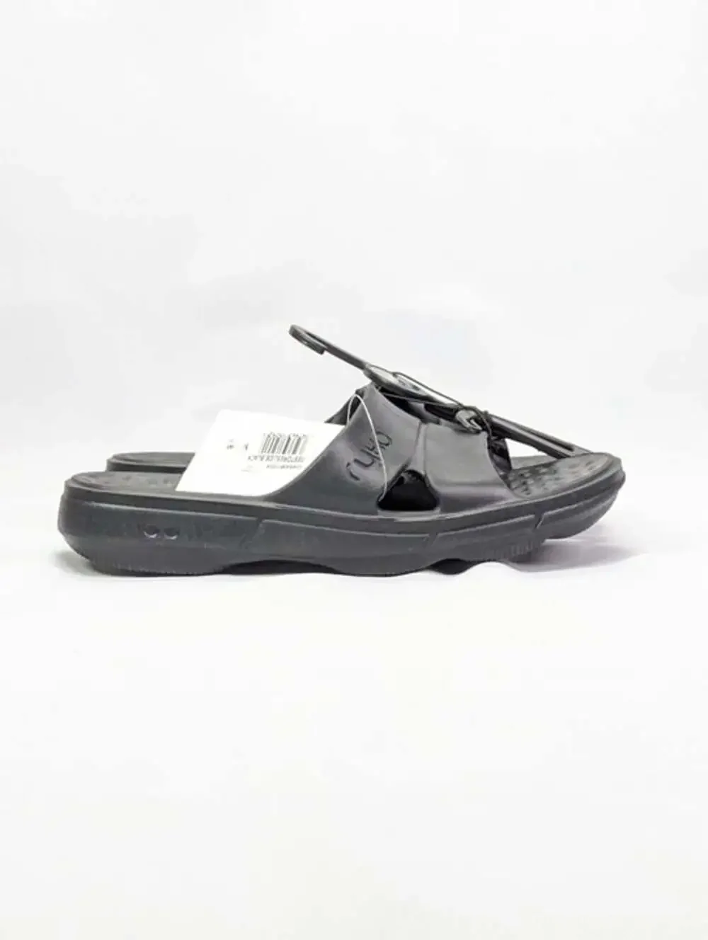 Ryka Women's Restoreslide Recovery Slide in Black Size 9 M (MSRP $50)
